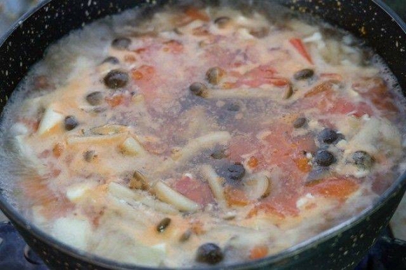 súp đậu hũ nấm, món ngon mỗi ngày, cách nấu món đậu hũ nấm ngon
