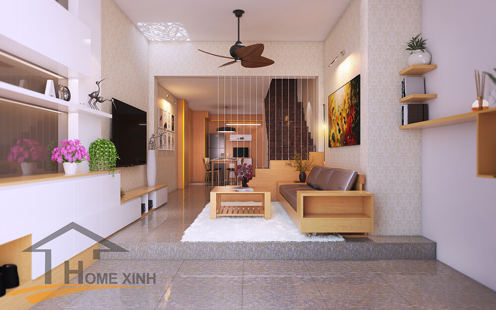 Tổng hợp những mẫu thiết kế nội thất phòng khách tại Hà Nội