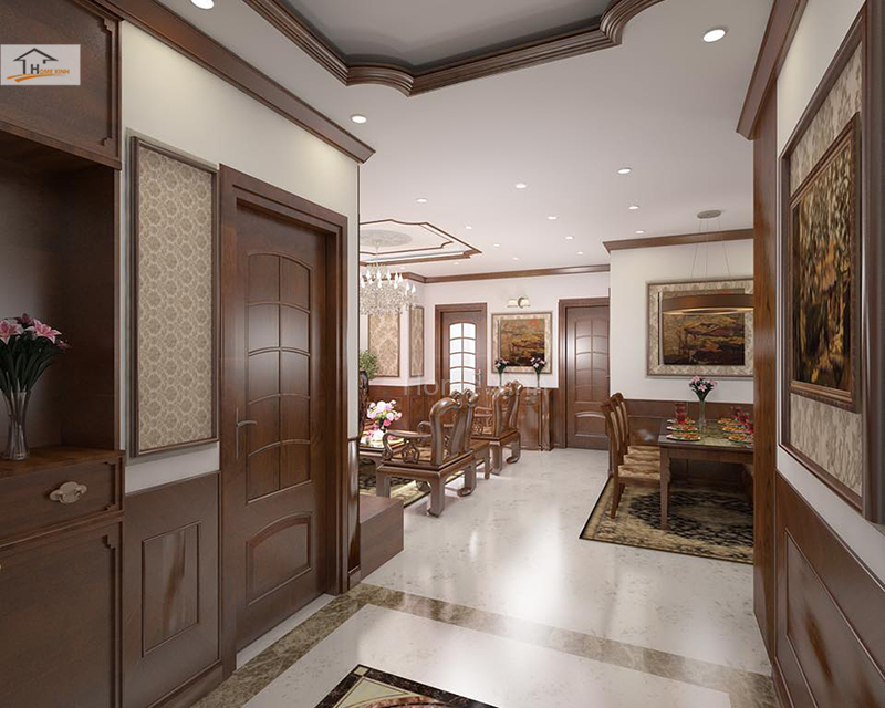 Bộ sưu tập mẫu thiết kế nội thất phòng khách bếp liền kề đẹp nhất 2020
