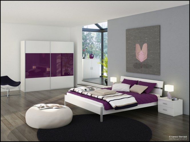 Những phong cách nội thất phòng ngủ hiện đại, đầy màu sắc