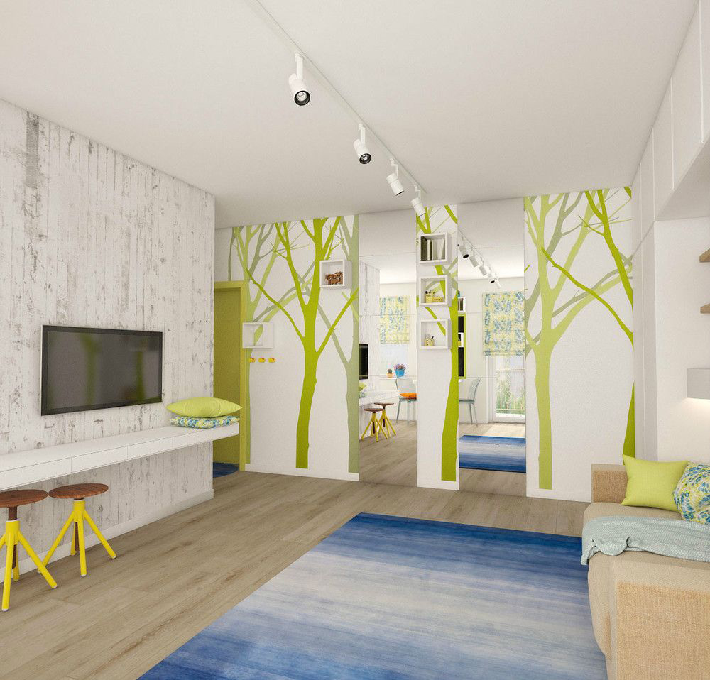 Thiết kế nội thất chung cư cực chất với căn hộ vẻn vẹn 25m2