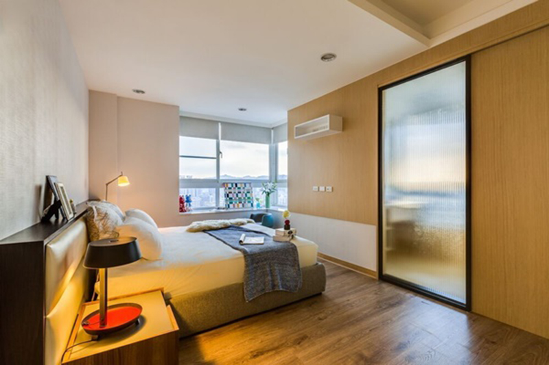 Thiết kế nội thất chung cư lưu trữ thông minh cho căn hộ 60m2 gia đình 3 người