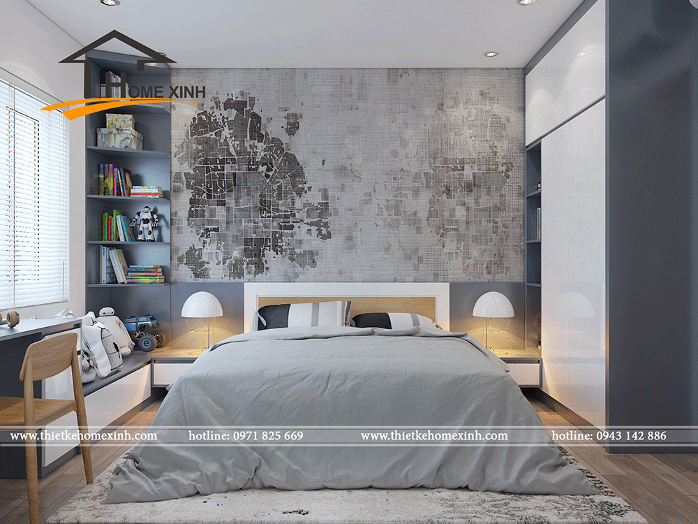 Tư Vấn: Thiết kế nội thất phòng ngủ 15m2 – 20m2 cho từng độ tuổi