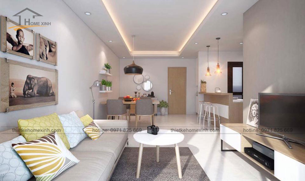 TƯ VẤN: Thiết kế trần nhà chung cư đẹp – HomeXinh