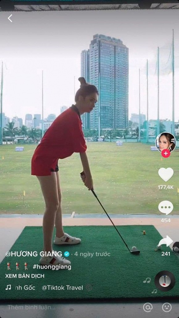 sao Việt, sao việt chơi golf, hot girl
