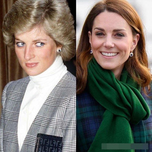 Kate Middleton thừa hưởng 8 món trang sức mang tính biểu tượng nhất của Công nương Diana